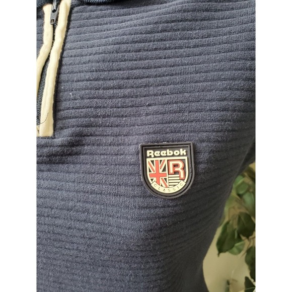 Reebok Classics Women's Blue Cotton Short Sleeve Polo Knee Length Dress Small - Picture 3 of 12